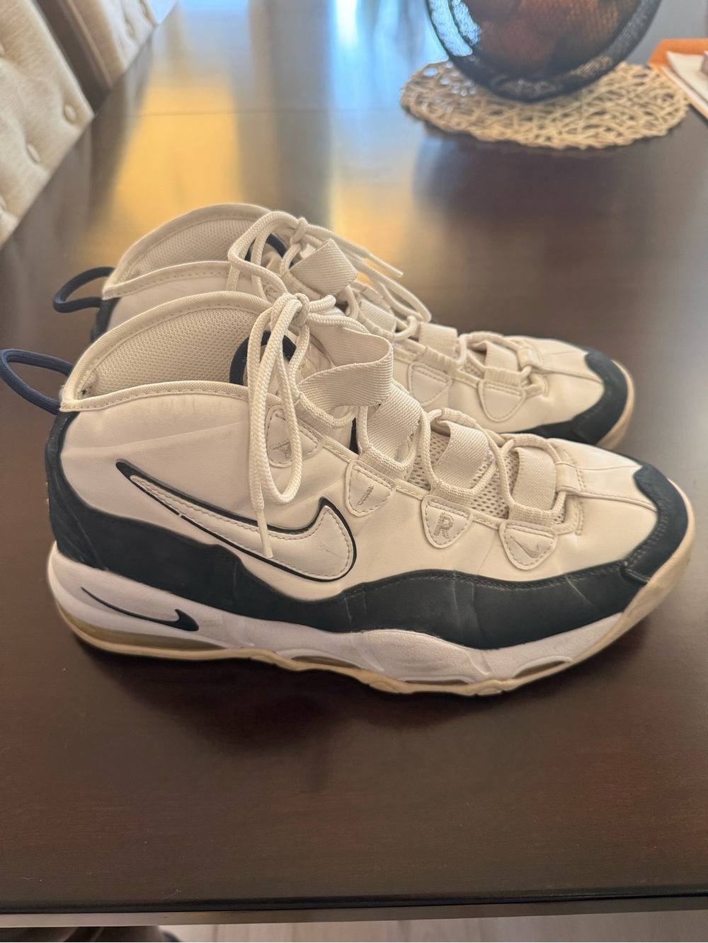 Size 12 - Nike Air Max Uptempo “White Obsidian” 2012